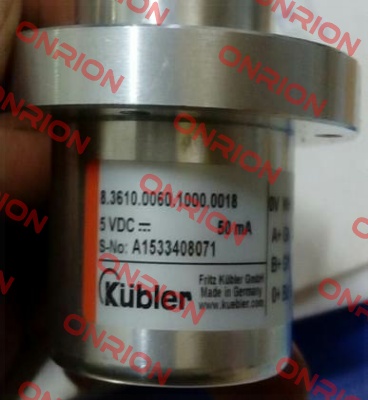 8.36.10.0060.1000.0018 Kübler