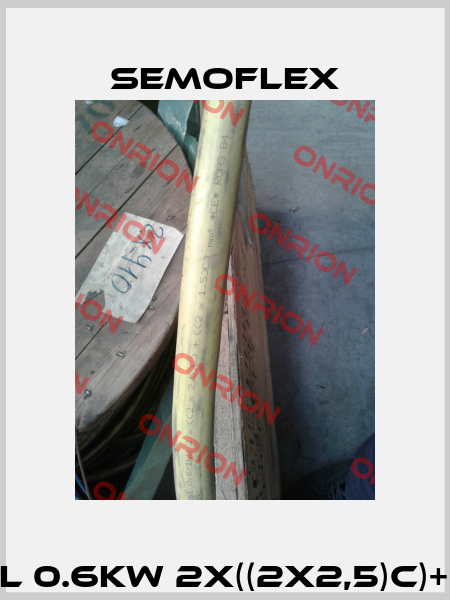 Drum Spezial 0.6kW 2X((2X2,5)C)+((2X1,5)C) OEM  Semoflex