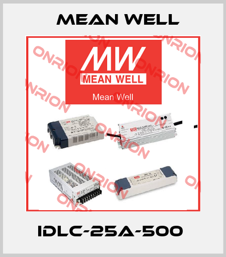 IDLC-25A-500  Mean Well