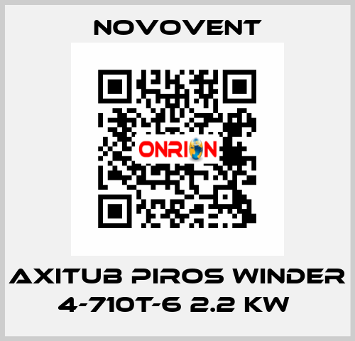 AXITUB PIROS WINDER 4-710T-6 2.2 KW  Novovent