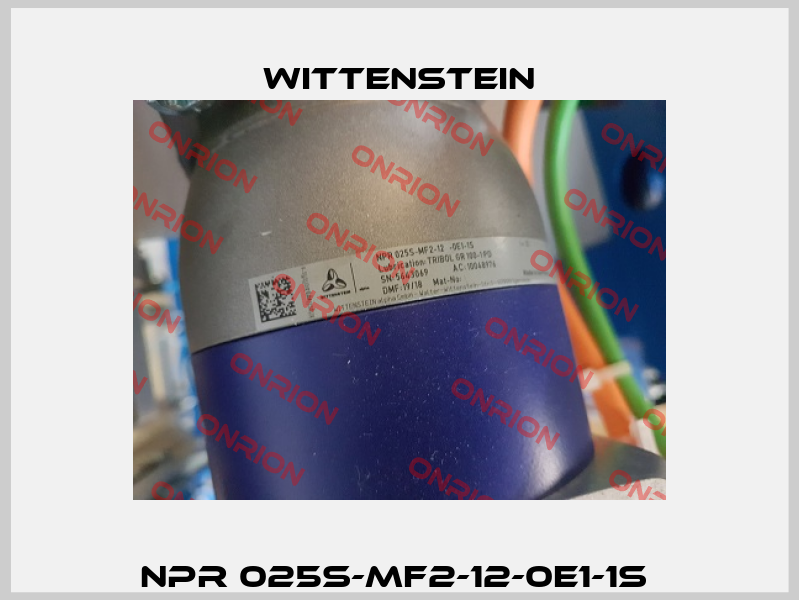 NPR 025S-MF2-12-0E1-1S  Wittenstein