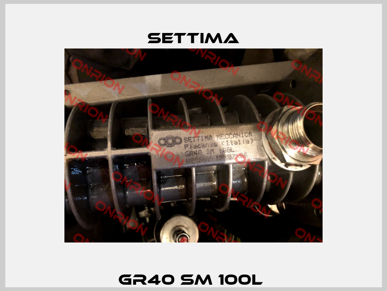 GR40 SM 100L  Settima
