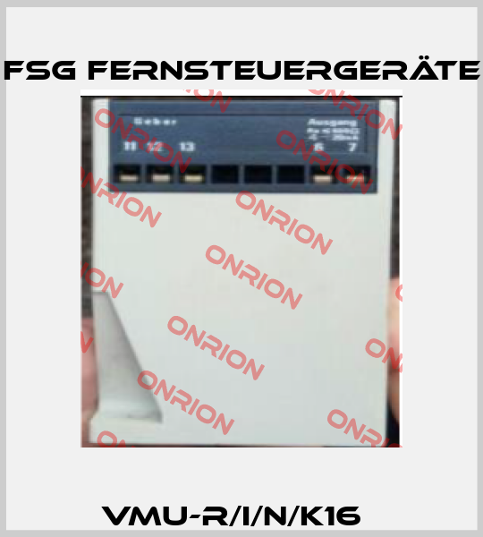 VMU-R/I/N/K16   FSG Fernsteuergeräte