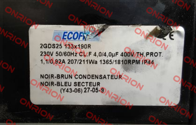 2GDS25 133X190R Y43-06 Ecofit