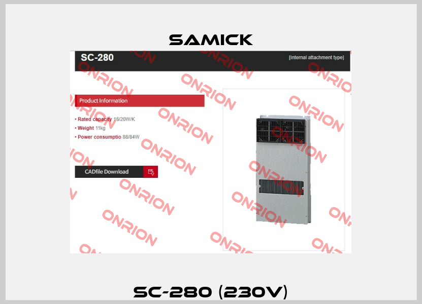 SC-280 (230V) Samick