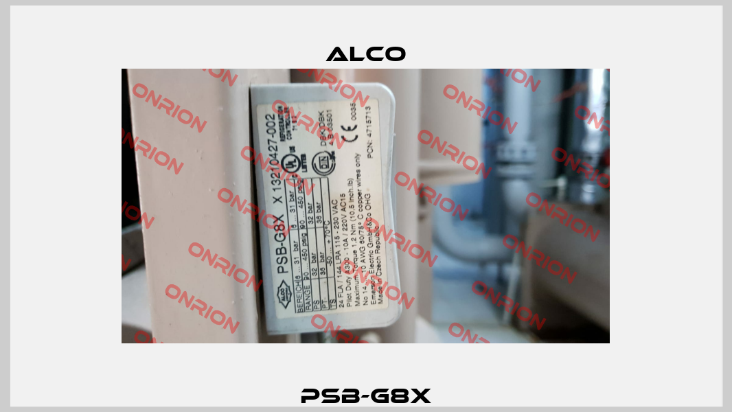 PSB-G8X Alco