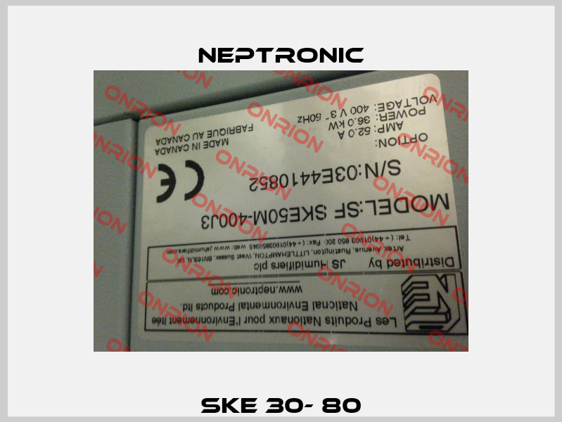 SKE 30- 80 Neptronic