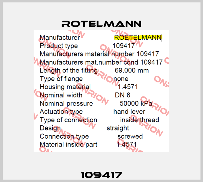 109417 Rotelmann