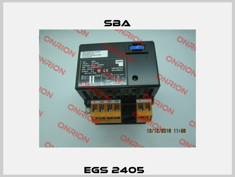 EGS 2405   SBA
