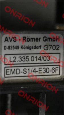 EMD-S1/4-E30-6F-024/=-NG Avs Römer