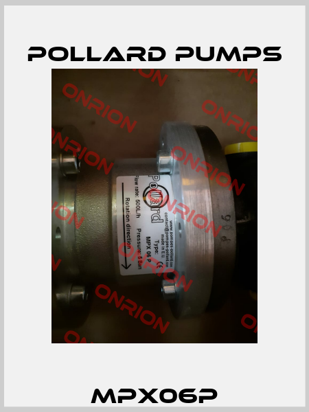 MPX06P Pollard pumps