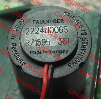 2224U006S RZ1595 Faulhaber