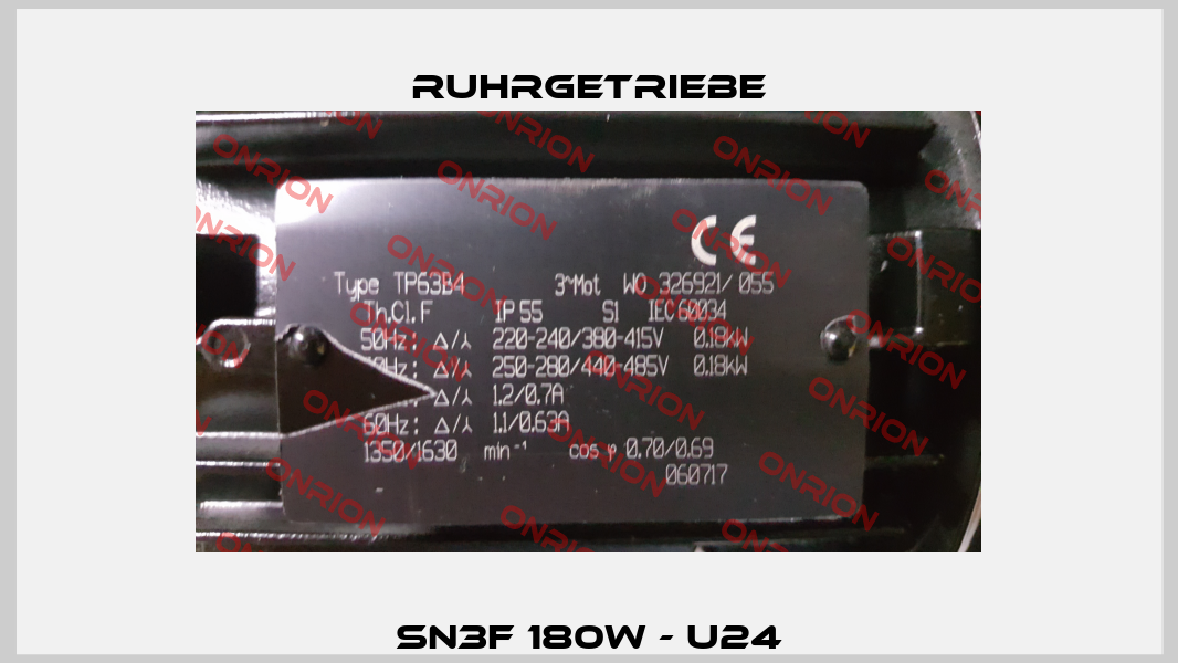 SN3F 180W - U24 Ruhrgetriebe