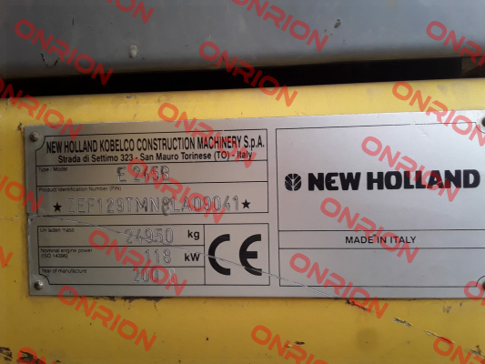 KFP 5163CY-SPMF New Holland