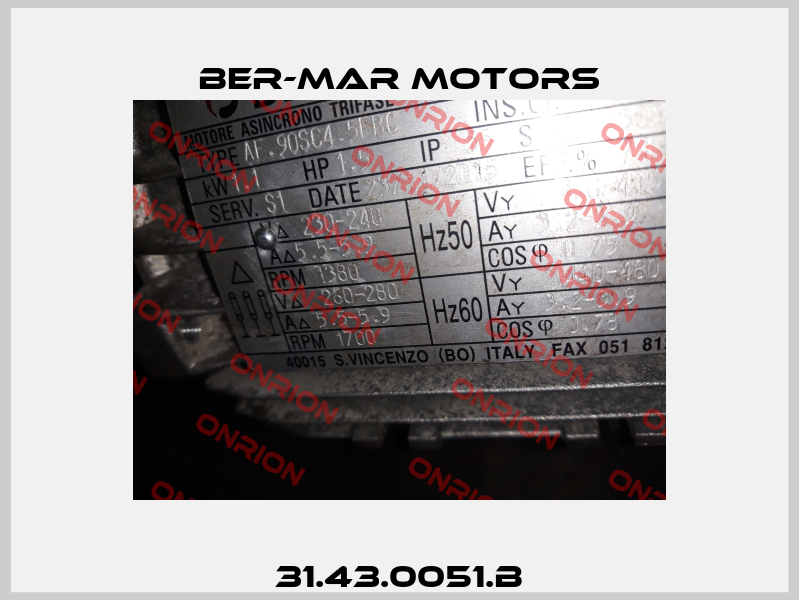 31.43.0051.B Ber-Mar Motors