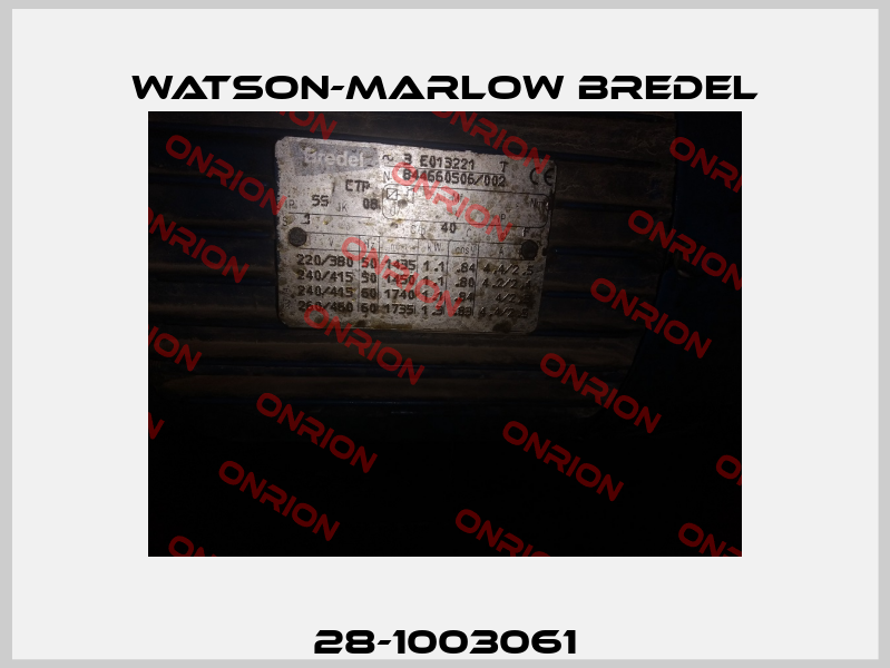 28-1003061 Watson-Marlow Bredel