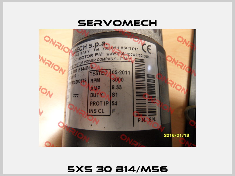 5XS 30 B14/M56 Servomech