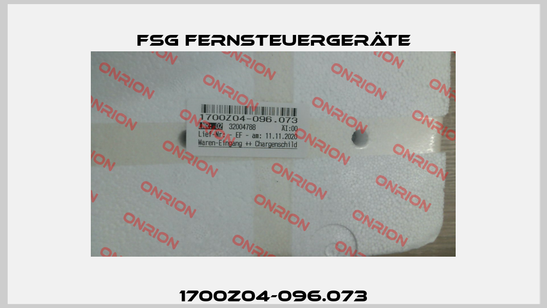 1700Z04-096.073 FSG Fernsteuergeräte