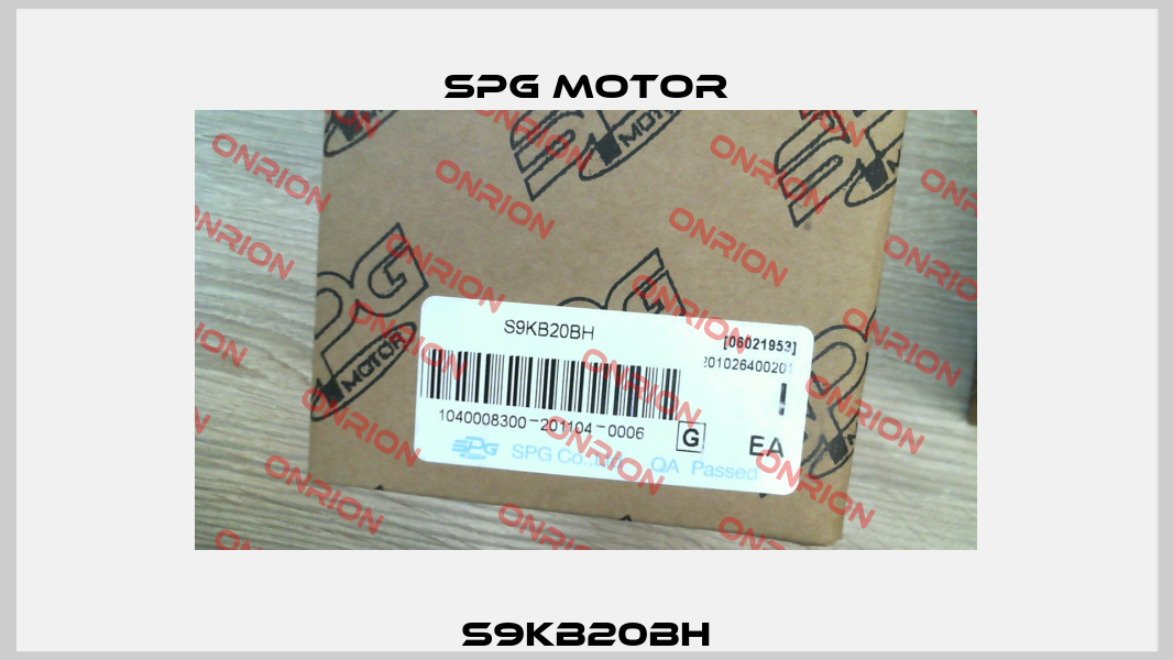 S9KB20BH Spg Motor