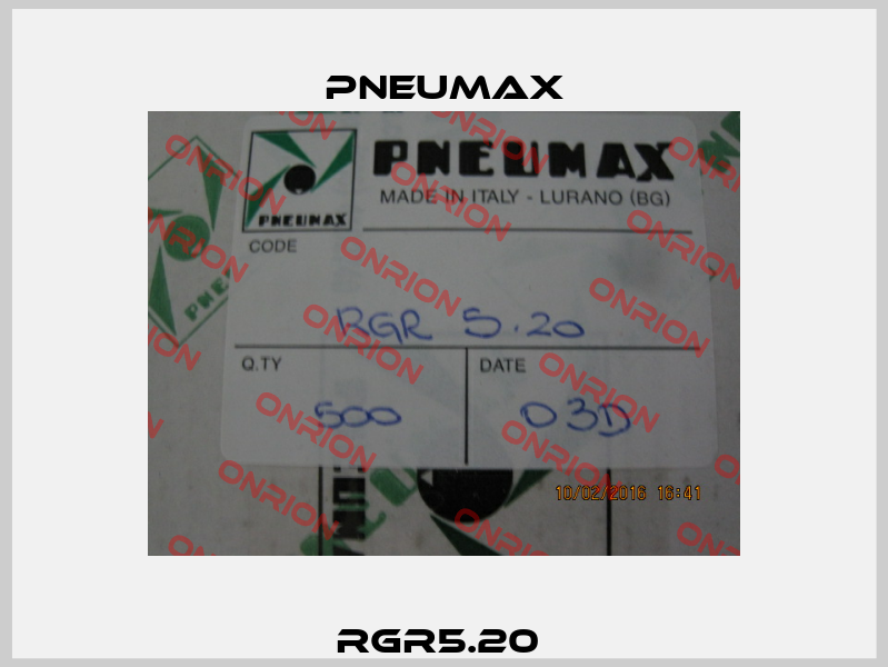 RGR5.20  Pneumax