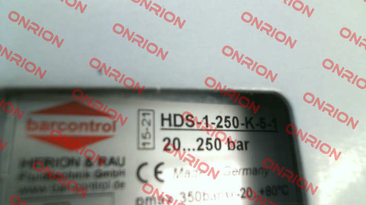 HDS-1-250-K-5-1 Barcontrol