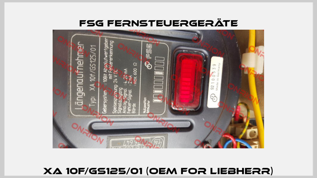 XA 10f/GS125/01 (OEM FOR Liebherr) FSG Fernsteuergeräte