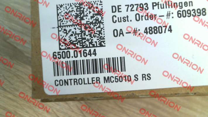 P/N: 6500.01644, Type: MC 5010 S RS Faulhaber