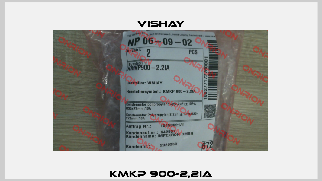 KMKP 900-2,2IA Vishay