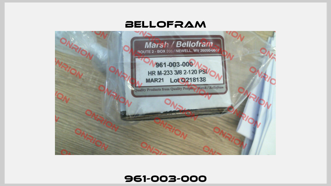 961-003-000 Bellofram
