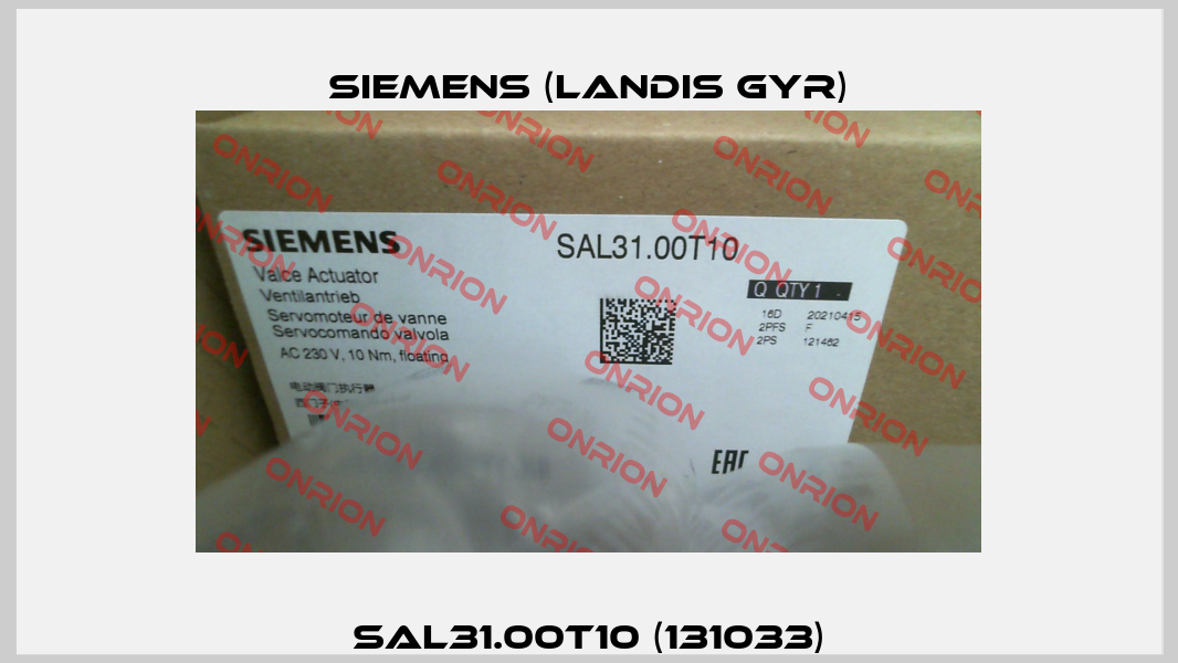 SAL31.00T10 (131033) Siemens (Landis Gyr)