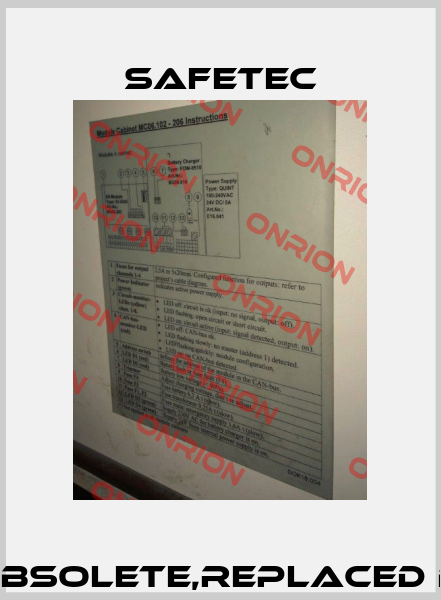 ACS .01.209 obsolete,replaced by ACS01.212  Safetec