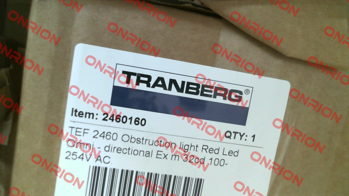 Type: TEF2460160 TRANBERG