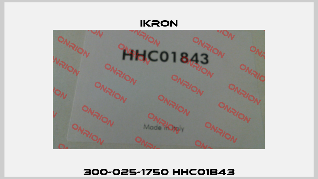 300-025-1750 HHC01843 Ikron