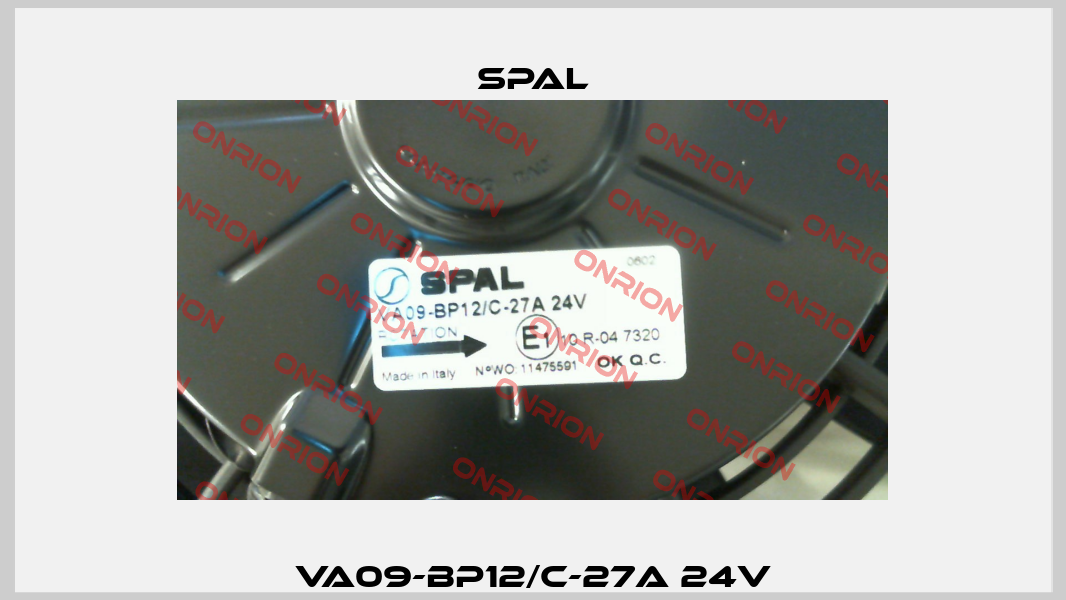 VA09-BP12/C-27A 24V SPAL