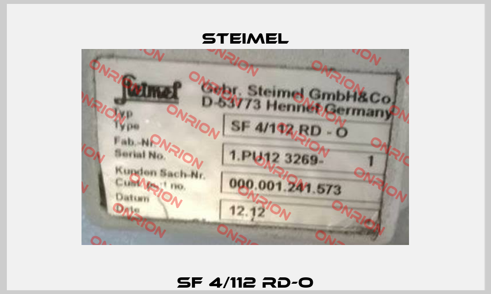 SF 4/112 RD-O Steimel