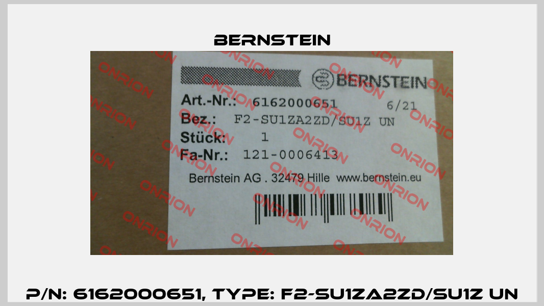 P/N: 6162000651, Type: F2-SU1ZA2ZD/SU1Z UN Bernstein