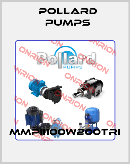 MMPII100W200TRI Pollard pumps