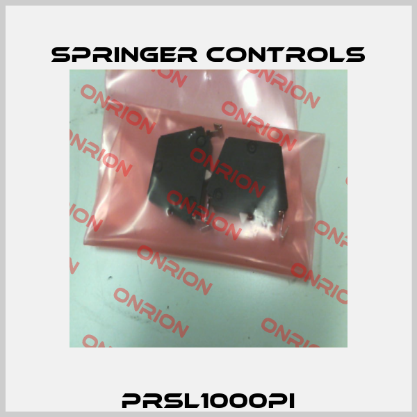 PRSL1000PI Springer Controls