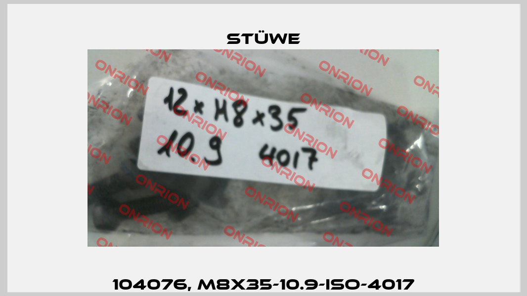 104076, M8x35-10.9-ISO-4017 Stüwe