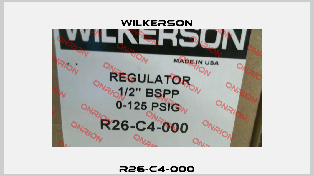 R26-C4-000 Wilkerson