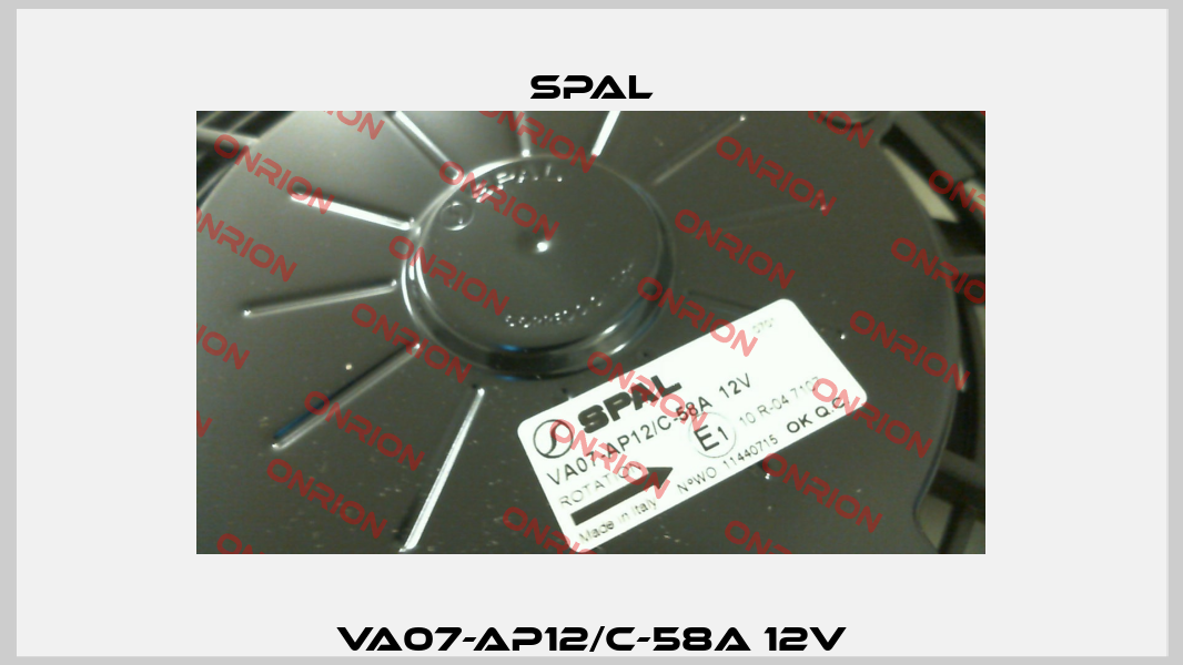 VA07-AP12/C-58A 12V SPAL