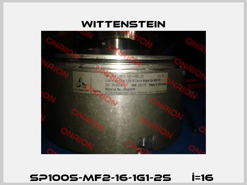SP100S-MF2-16-1G1-2S      İ=16  Wittenstein