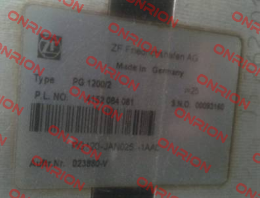 PG 1200/2 ZF Friedrichshafen