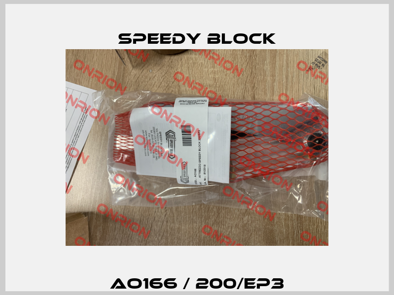 AO166 / 200/EP3 Speedy Block