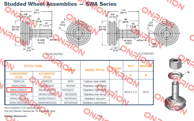 SWAC2SS227 Bishop Wisecarver