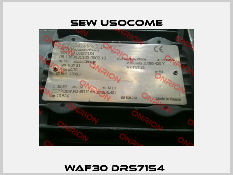 WAF30 DRS71S4  Sew Usocome
