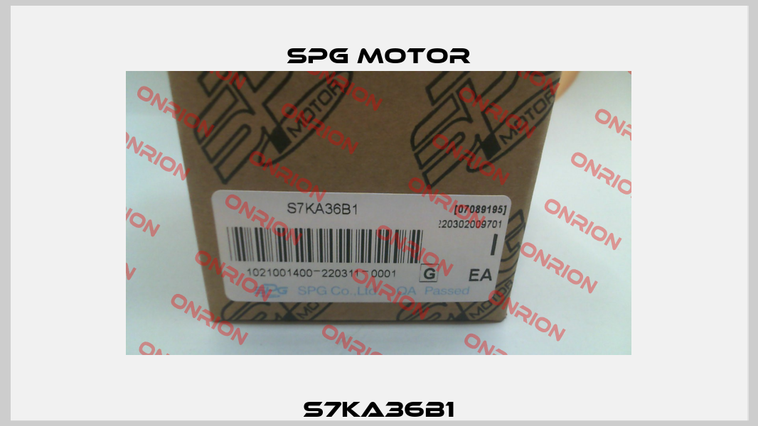 S7KA36B1 Spg Motor