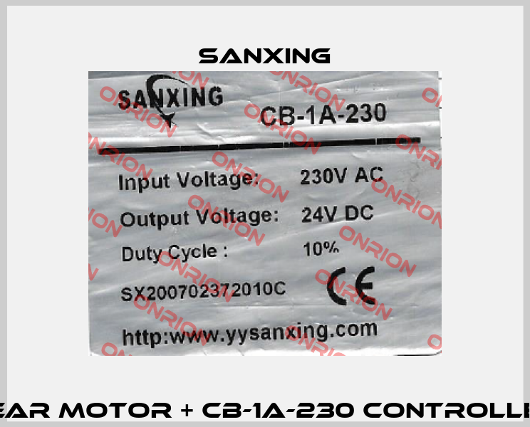 FD24-A1-390.590-C33 linear motor + CB-1A-230 controller + HG remote control Sanxing