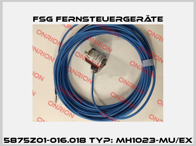 5875Z01-016.018 Typ: MH1023-MU/Ex FSG Fernsteuergeräte