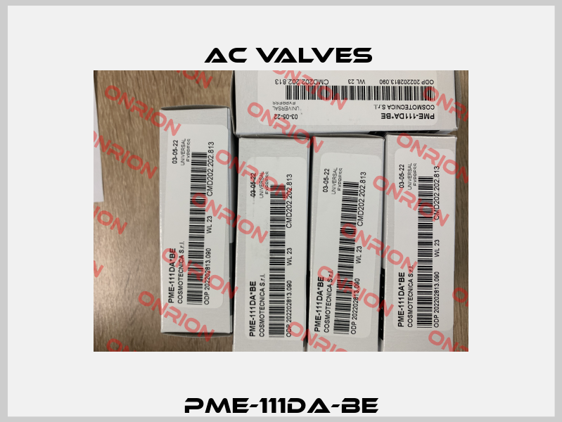PME-111DA-BE МAC Valves